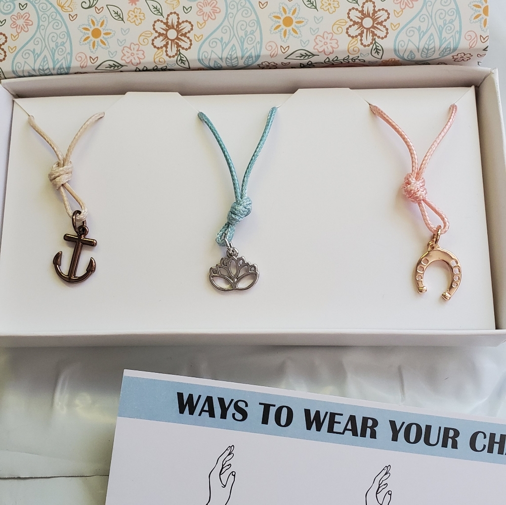 Gemma Simone Necklace & Charms Set